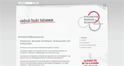 Desktop Screenshot of einfach-recht-bekommen.de